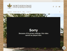 Tablet Screenshot of northernoaksliving.com